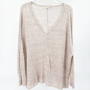 Eileen Fisher Linen Spring Sweater XL 456